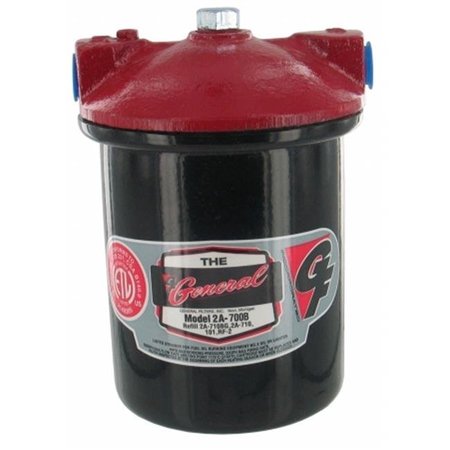GENERAL FILTERS General Filters Inc. .38in. 2A-700B Galvanized Steel Fuel Oil Filter  2A-700B 2A-700B